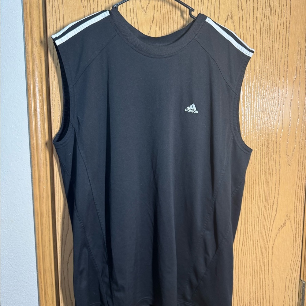 Adidas Black Crew Neck Shirt